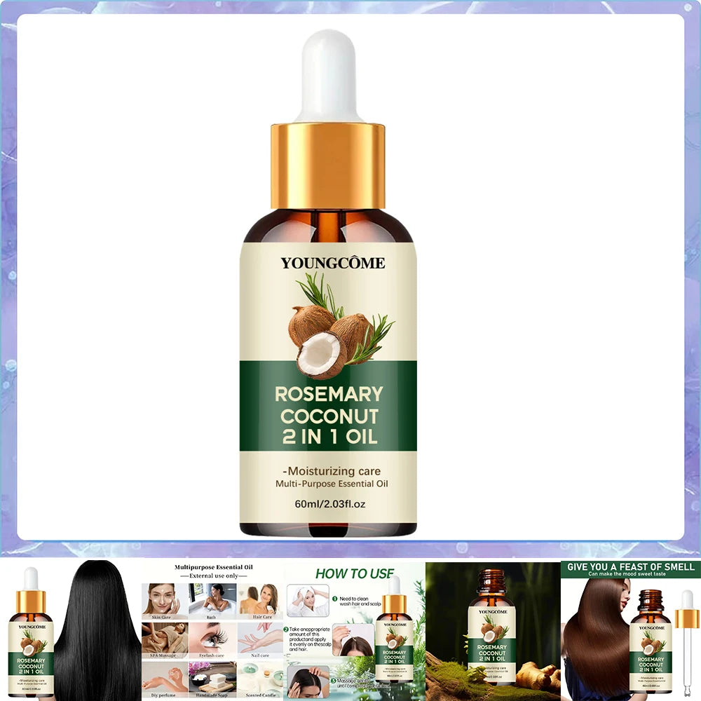Rosemary Hair Oil – Hair Loss Repair & Root Strengthening