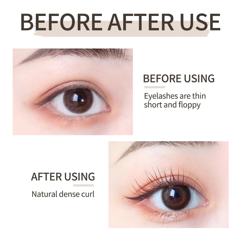 O’CHEAL 3D Silk Black Mascara – Thick, Curled & Lengthened Lashes with Precision Lash Brush