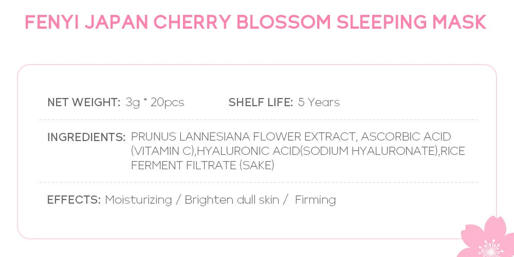 Facial Products Kit LAIKOU Sakura Skin Care Set
