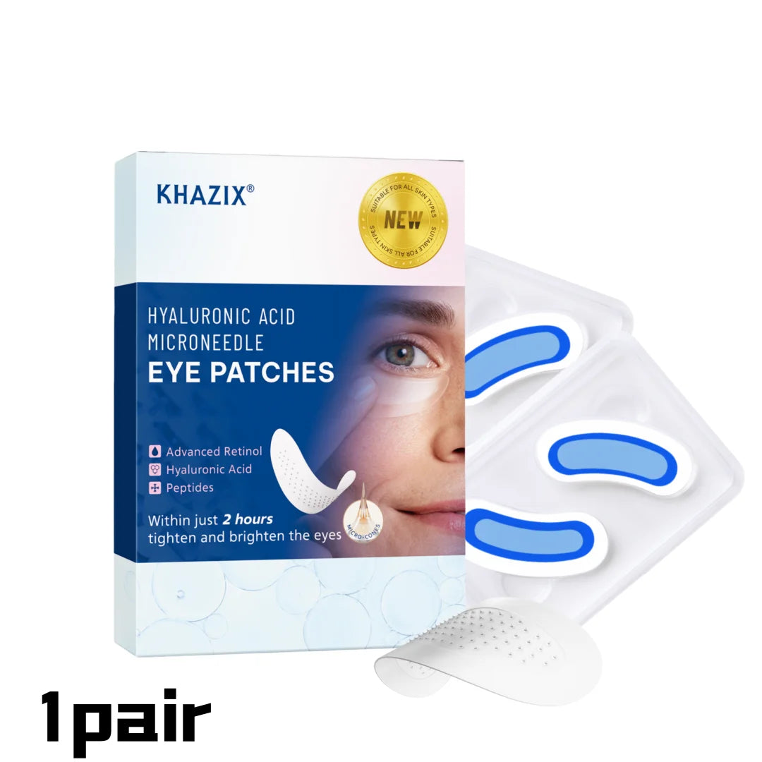 Retinol microneedle patches for targeted wrinkle care.