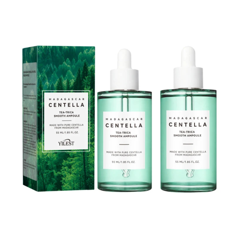 Centella Asiatica Serum 55ml - Sensitive skin soothing formula with acne fighting, deep moisturizing benefits for face