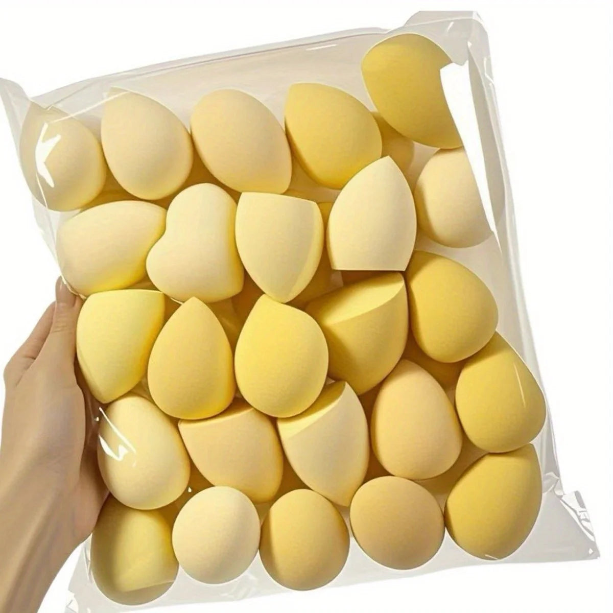 8PCS Professional Makeup Sponge Set – Hydrophilic, Assorted Shapes, Perfect for Powder & Liquid Foundation
