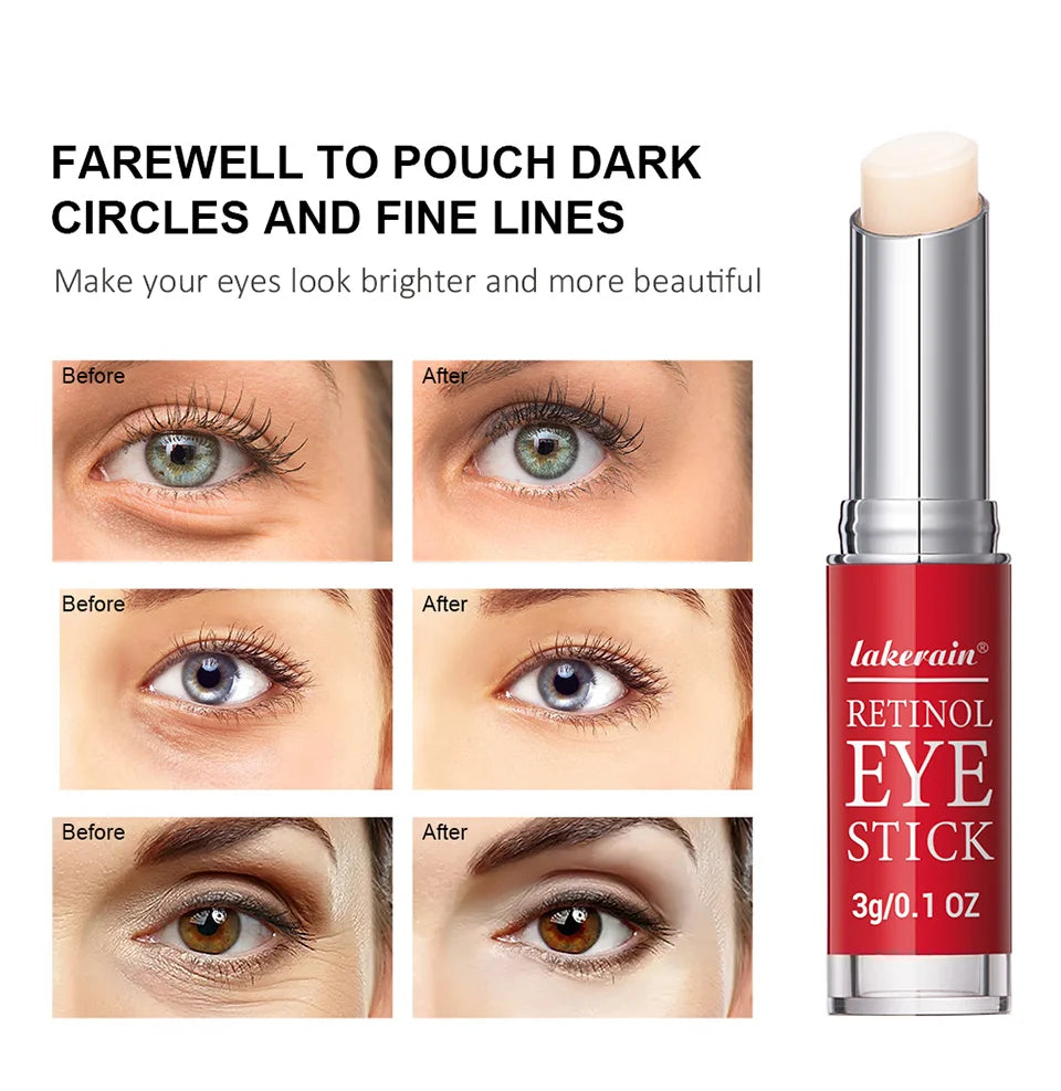 Retinol eye cream stick for targeted under‑eye repair.