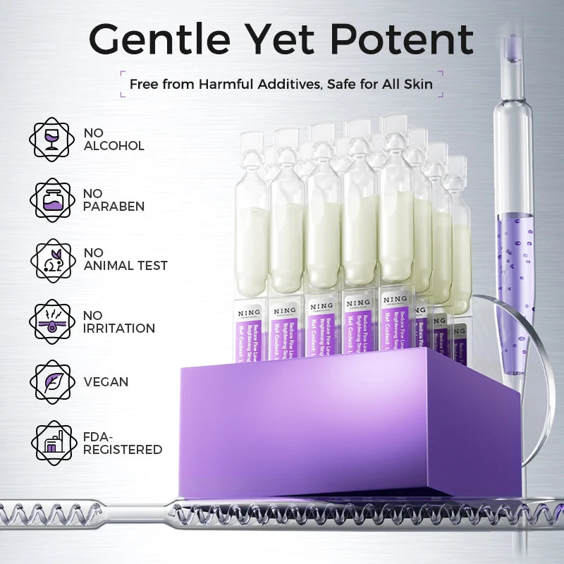 Face Ampoule Essence – Niacinamide, Salicylic Acid + Peptides for Even-Looking Tone, Smooth-Looking Lines & Blemish Comfort