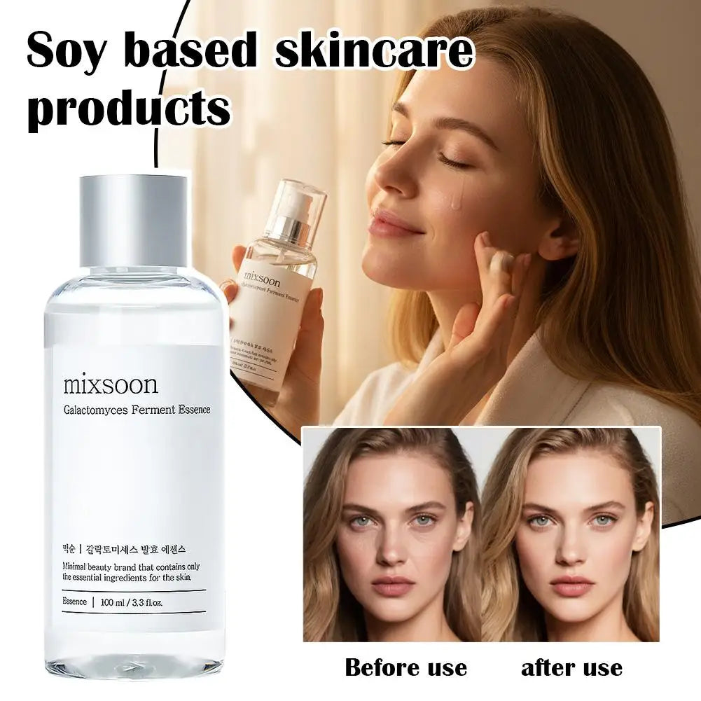 Mixsoon Set Bean Cream SPF50 Sunscreen Centella Cleanser, Soy Extract Hydrating Soothing Nourishing Skin Care