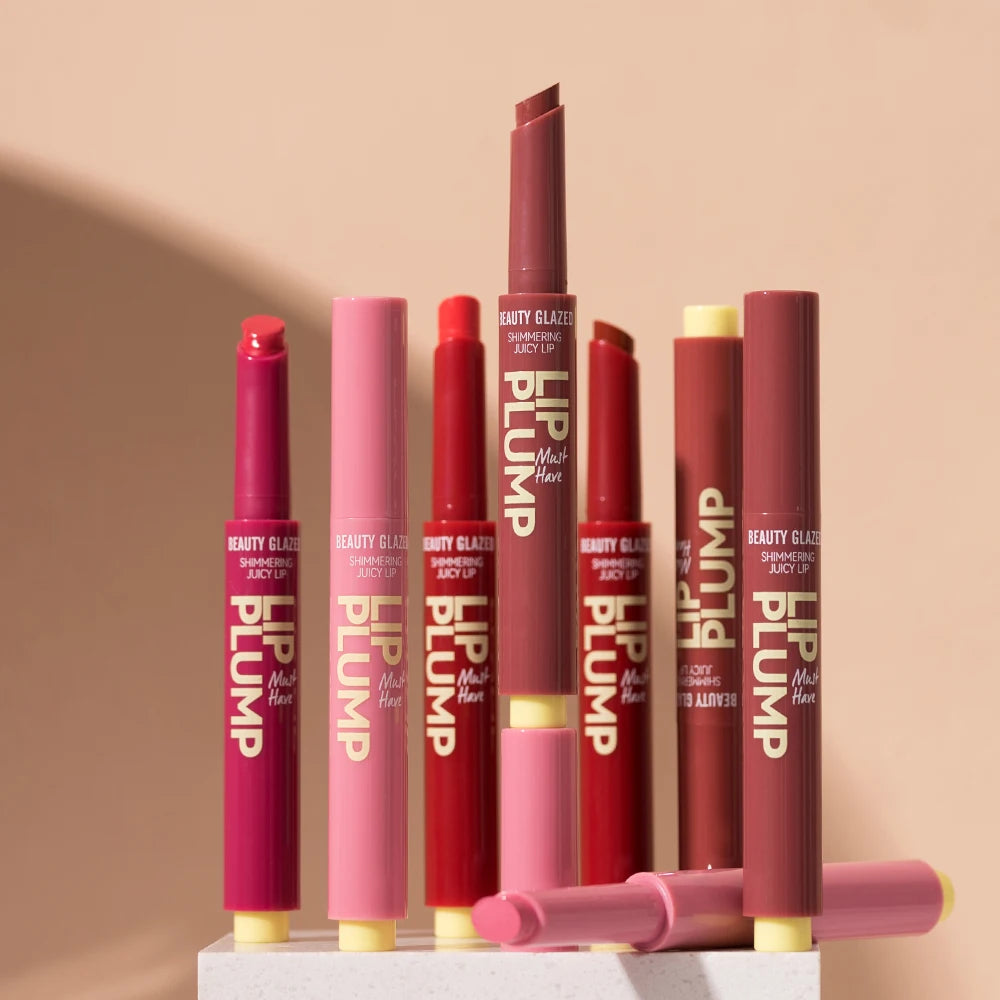 Beauty Glazed 12 Color Shimmering Juicy Lipstick