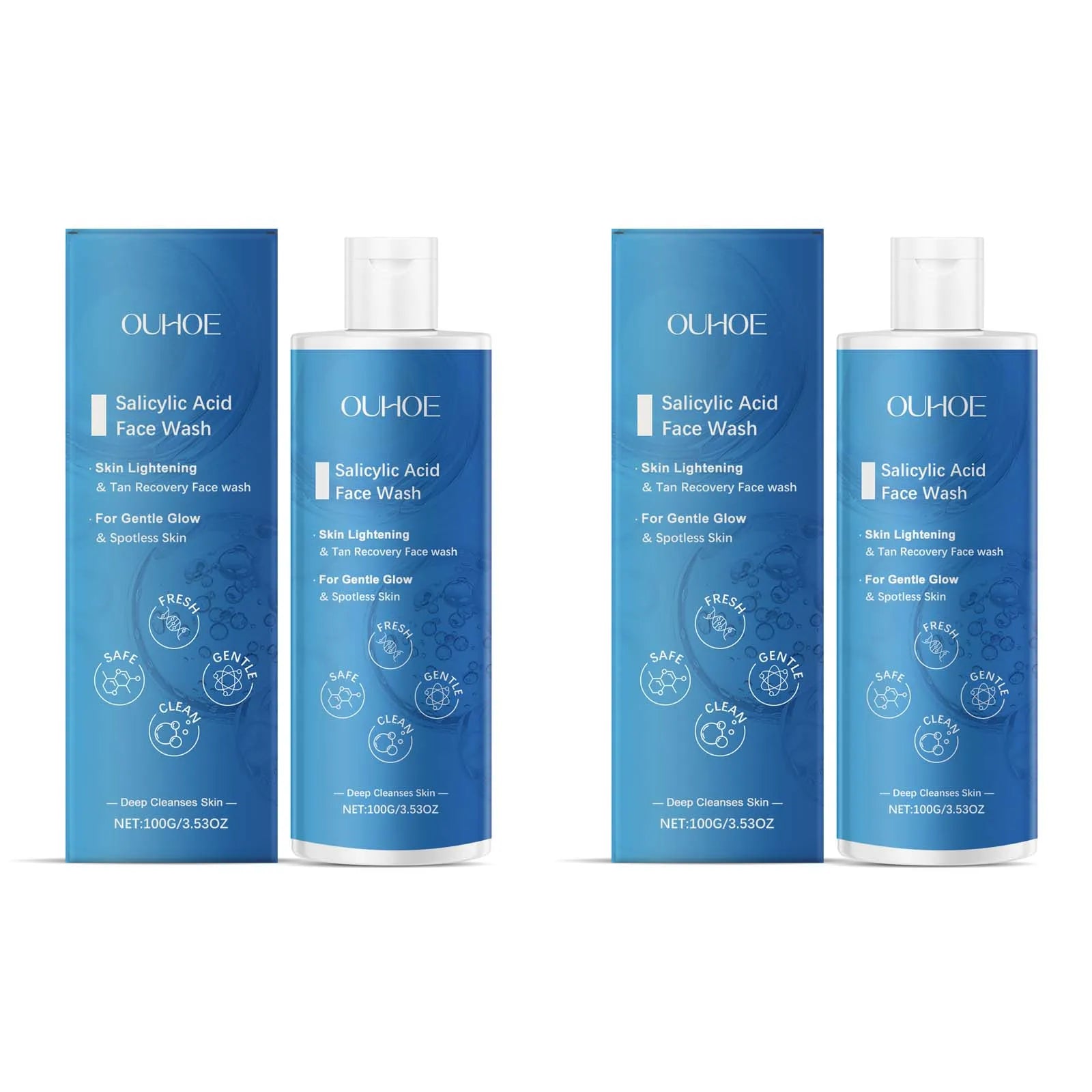 Acne‑Fighting Salicylic Acid Face Wash – Hydrating, Moisturizing & Pore‑Purifying