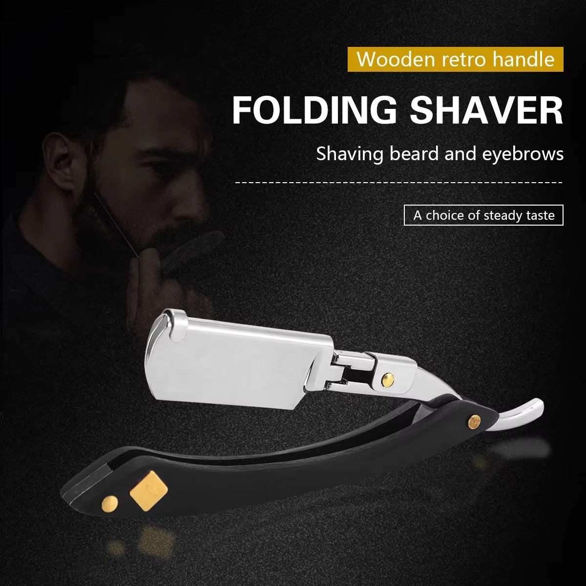 Salon Hair Specific Men's Shaver Made Of Stainless Steel Material With Suitable For Hair Salons And Household Styling Tools