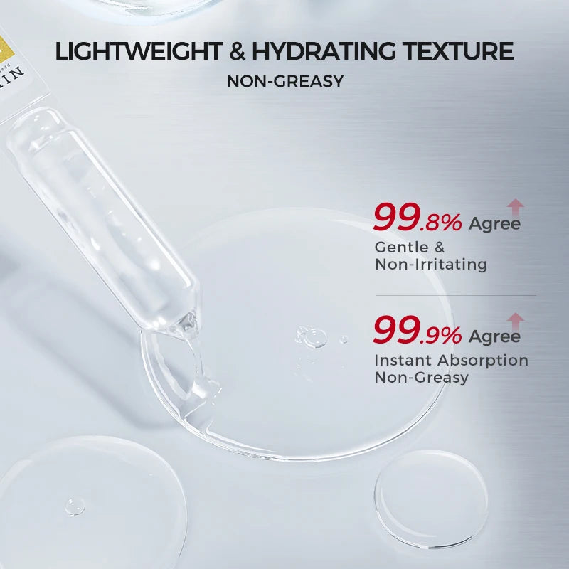 Face Ampoule Essence – Niacinamide, Salicylic Acid + Peptides for Even-Looking Tone, Smooth-Looking Lines & Blemish Comfort