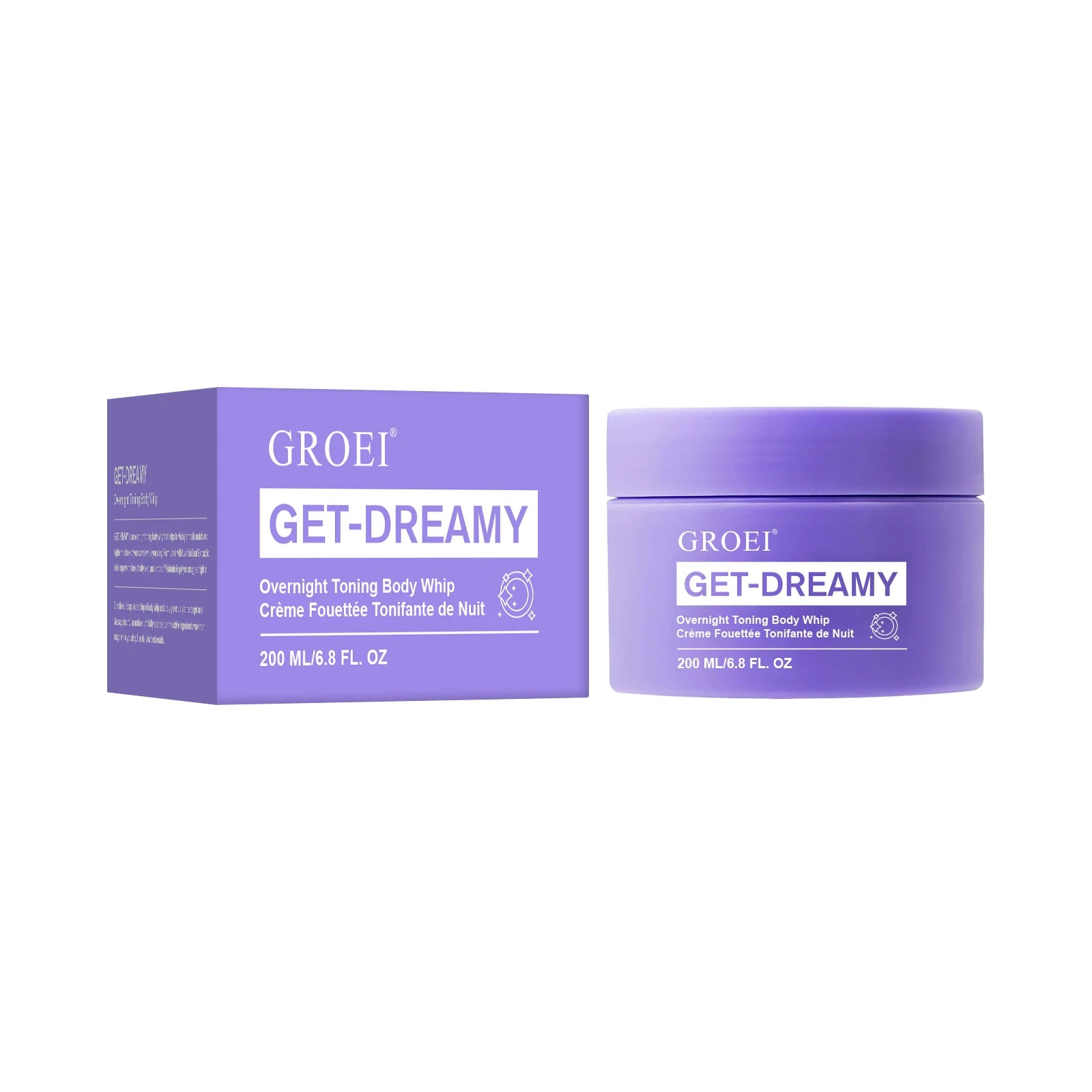 Overnight Toning Body Whip 200ml - Firming & Smoothing Cream with Uva-Ursi Extract, Reduces Cellulite Appearance, Non-Greasy