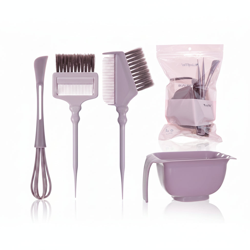 Complete Hair Coloring Kit, Reusable Salon‑Grade Comb Set