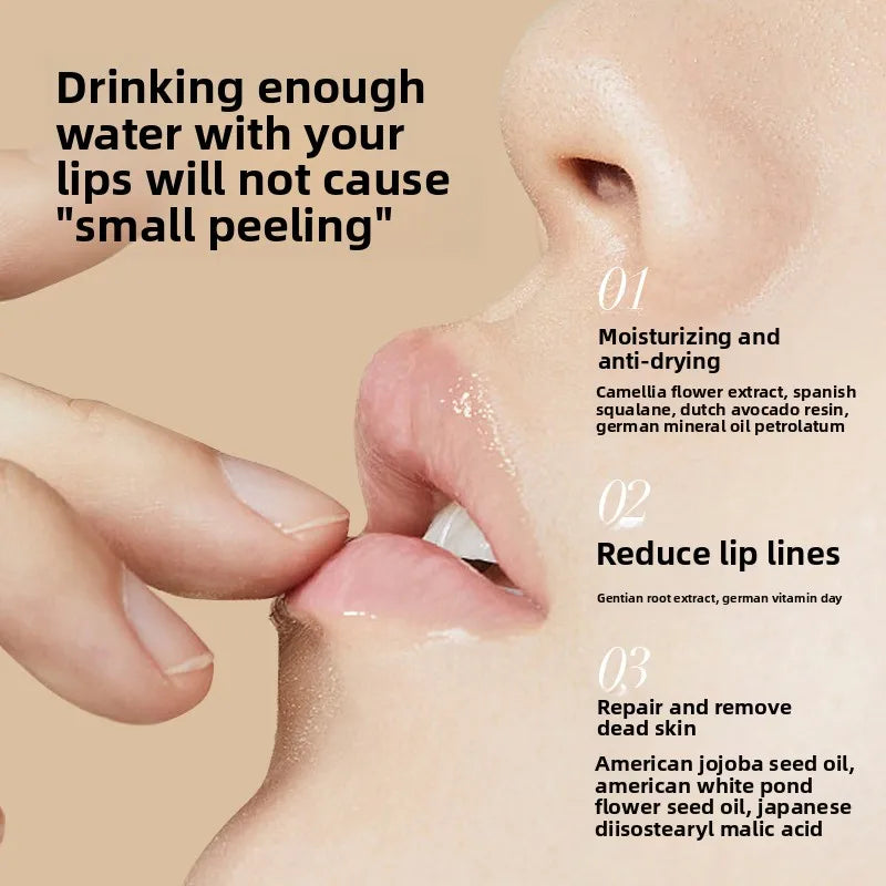 RUYI Lip Mask Moisturizing Dead Skin Removal Lip Lines Reduction Repair Dryness & Cracking Prevention Beauty Skin Care