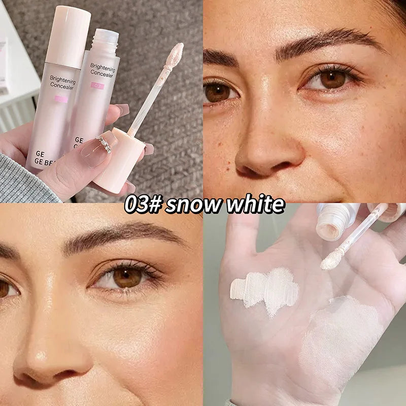 Gege bear Makeup Face Concealer Full Coverage Long Lasting Waterproof Liquid Base Eye Dark Circles Concealer