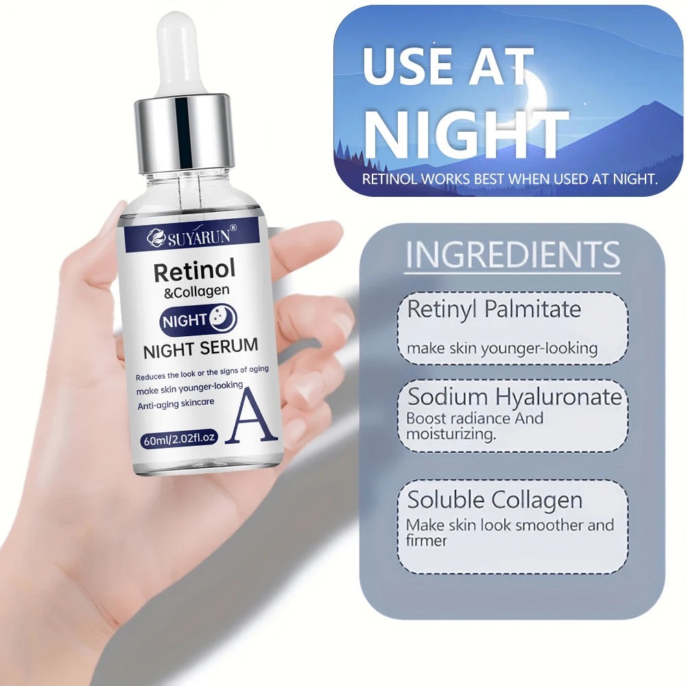 SUYARUN Vitamin C Day & Retinol Night Serum – 2‑in‑1 Brightening & Repair