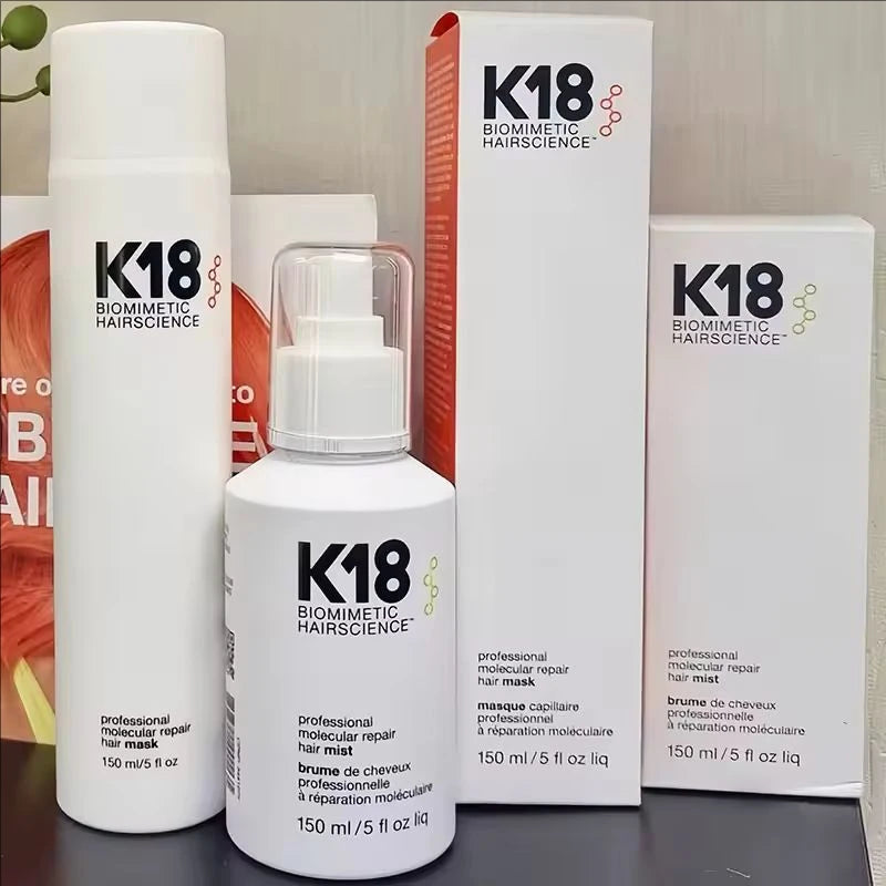 K18 Leave‑In Molecular Keratin Repair Hair Mask 50ml – Deep Treatment for Soft, Restored & Damage‑Free Hair