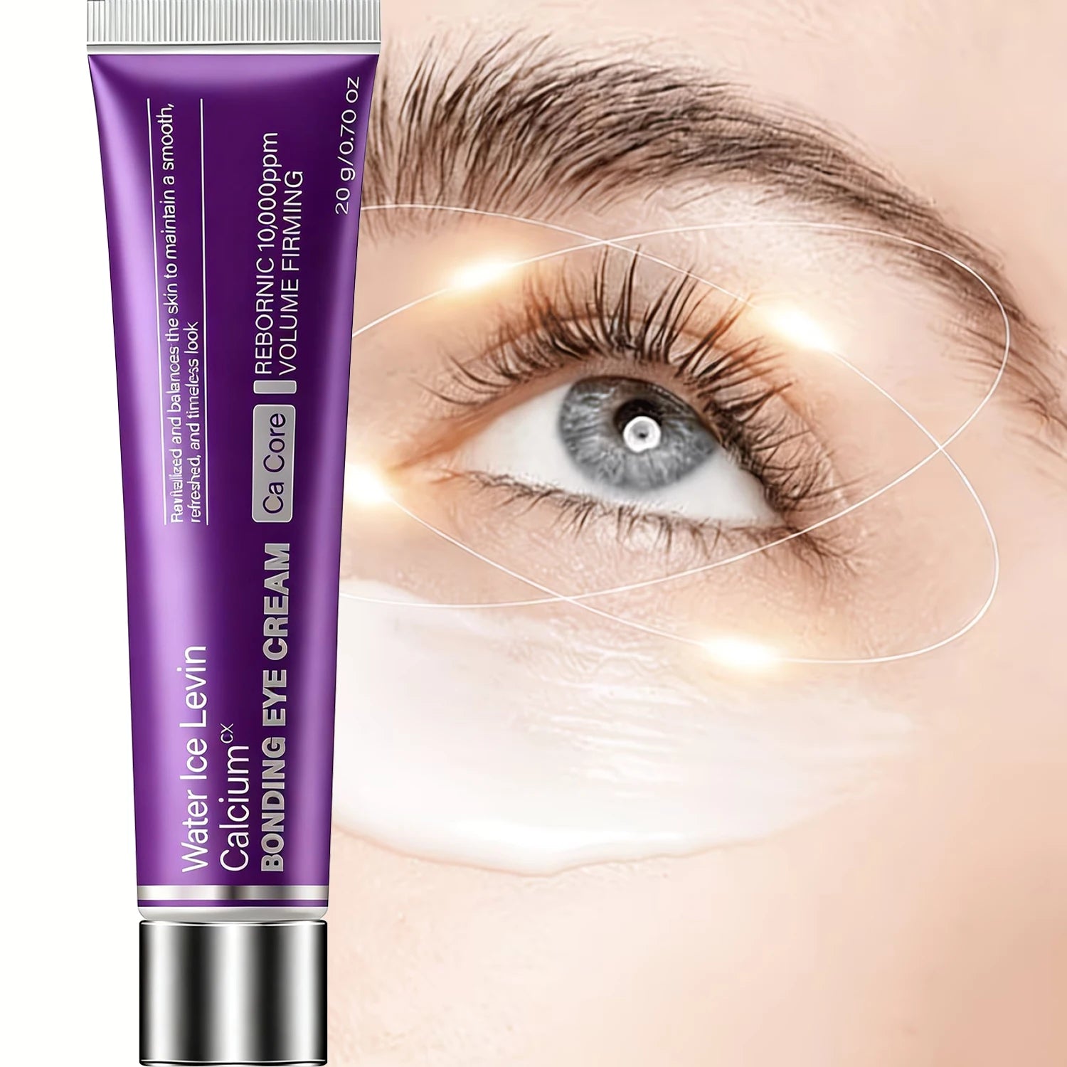 Water ice levin Retinol Eye Cream Firming Moisturizing Anti-Aging with Hyaluronic Acid Collagen Volume Revive Care