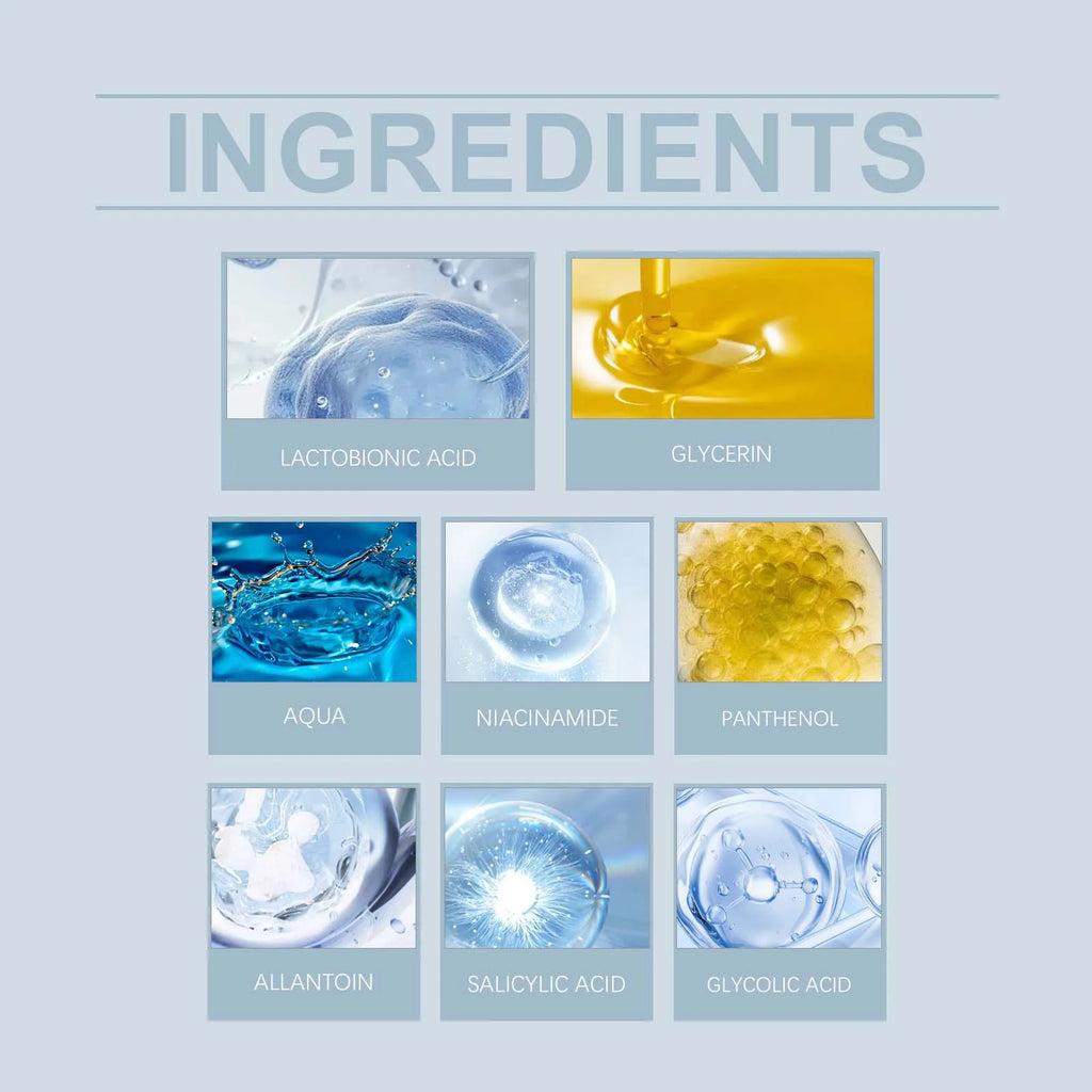 Exfoliating Hydrating Toner Moisturizing Smoothing Brighten Skin Pore Refining Improve Dry Skin Zero Pore Toner Soothing Formula