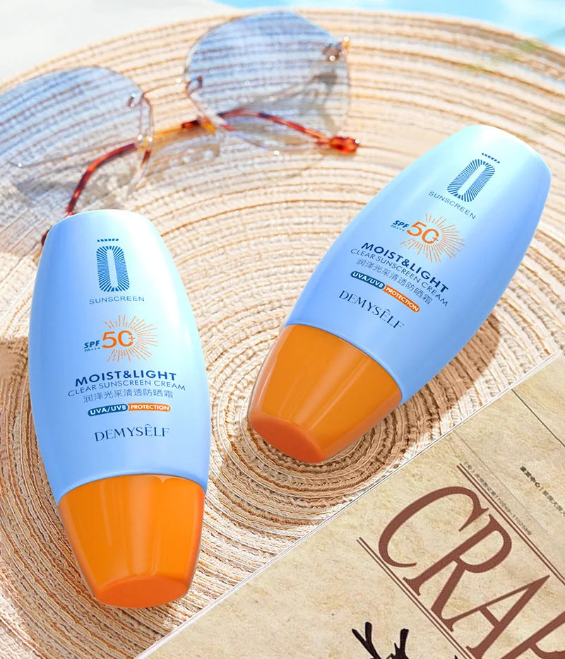 SPF50+ Sunscreen – Whitening, Oil‑Control & Moisturizing Sun Protection for Face & Body
