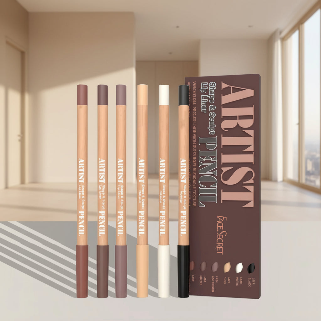 Face Secret Sculpt Lip Liner Set – Soft Matte Precision
