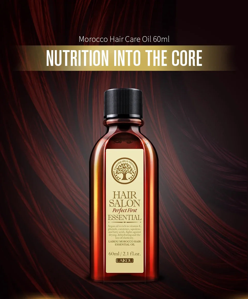 LAIKOU Argan Hair Oil – Anti‑Frizz & Deep Repair.