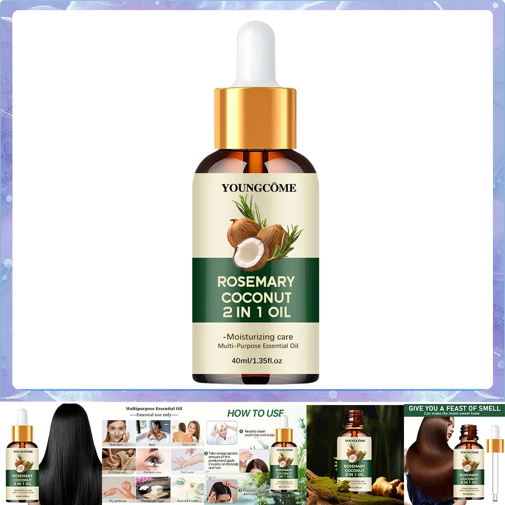 Rosemary Hair Oil – Hair Loss Repair & Root Strengthening
