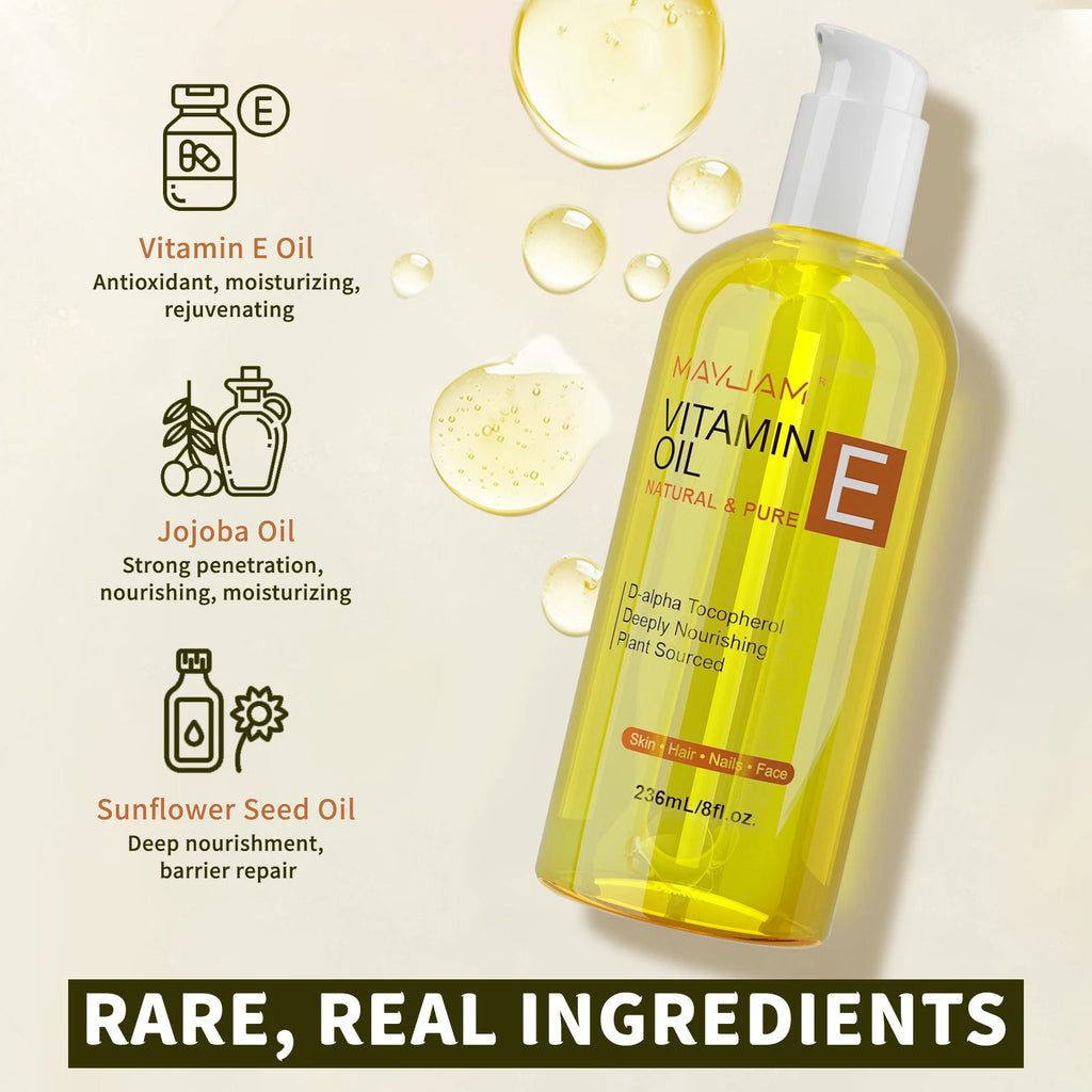 Pure Vitamin E Oil by MAYJAM – Hydrating & Tone‑Correcting Face Oil
