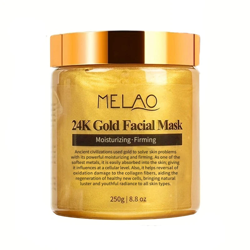 MELAO Gold Collagen Mask – Deep Moisture & Glow Care