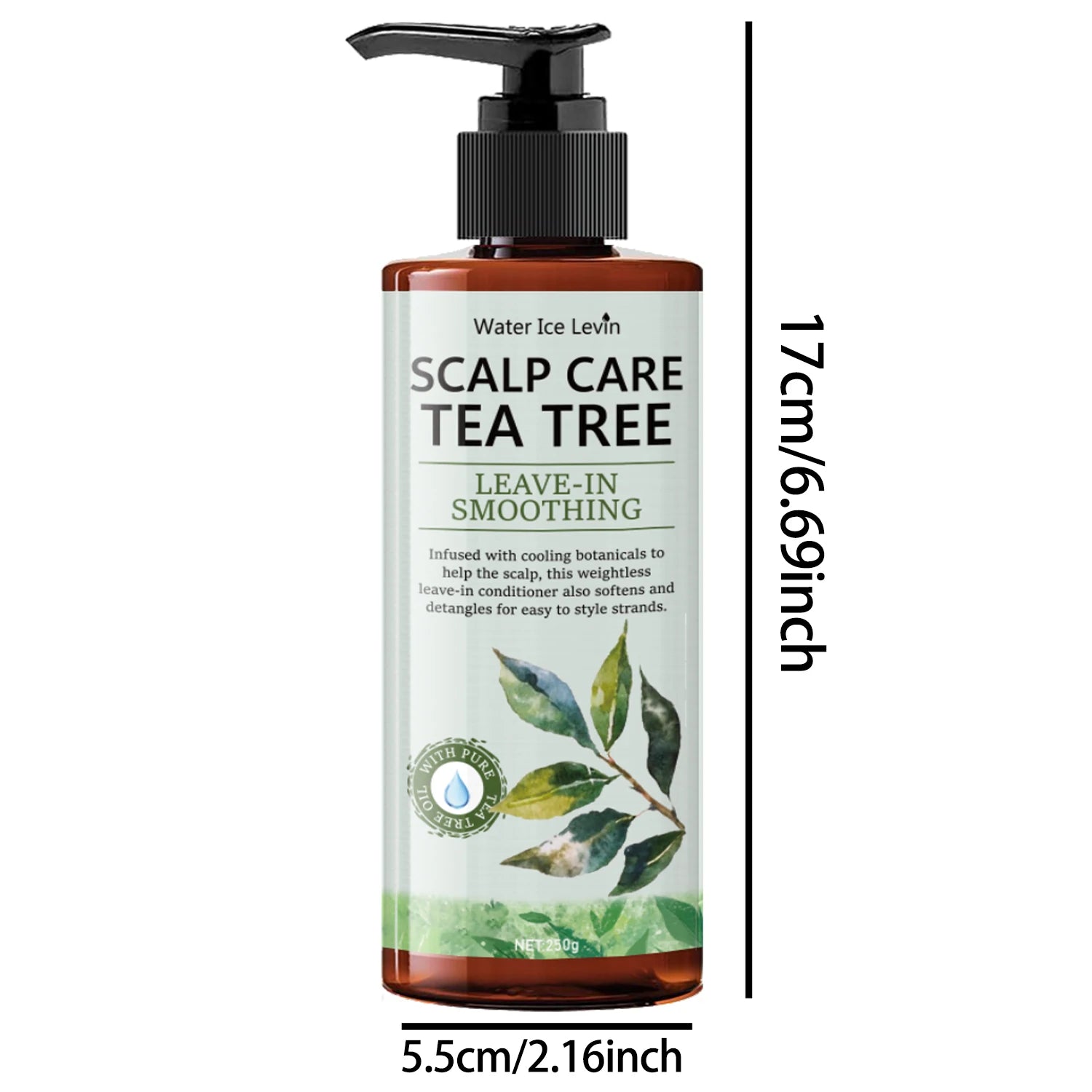 Tea Tree Moisturizing Conditioner 250g – Super Fluffy, Fresh & Smoothing Hair Care