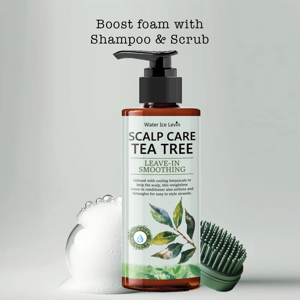 Tea Tree Moisturizing Conditioner 250g – Super Fluffy, Fresh & Smoothing Hair Care