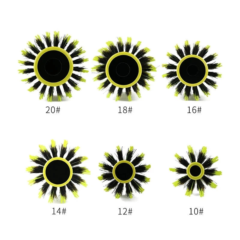 Salon Styling Round Comb Woman Hair Curlerl Professional Hairdresser Curling Combs Barbershop Hairdressing Tools Accessories