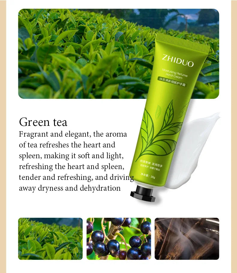Fruity & Flowery Hand Cream Set – 10pcs Deep Moisturizing, Nourishing & Anti‑Aging Care Kit