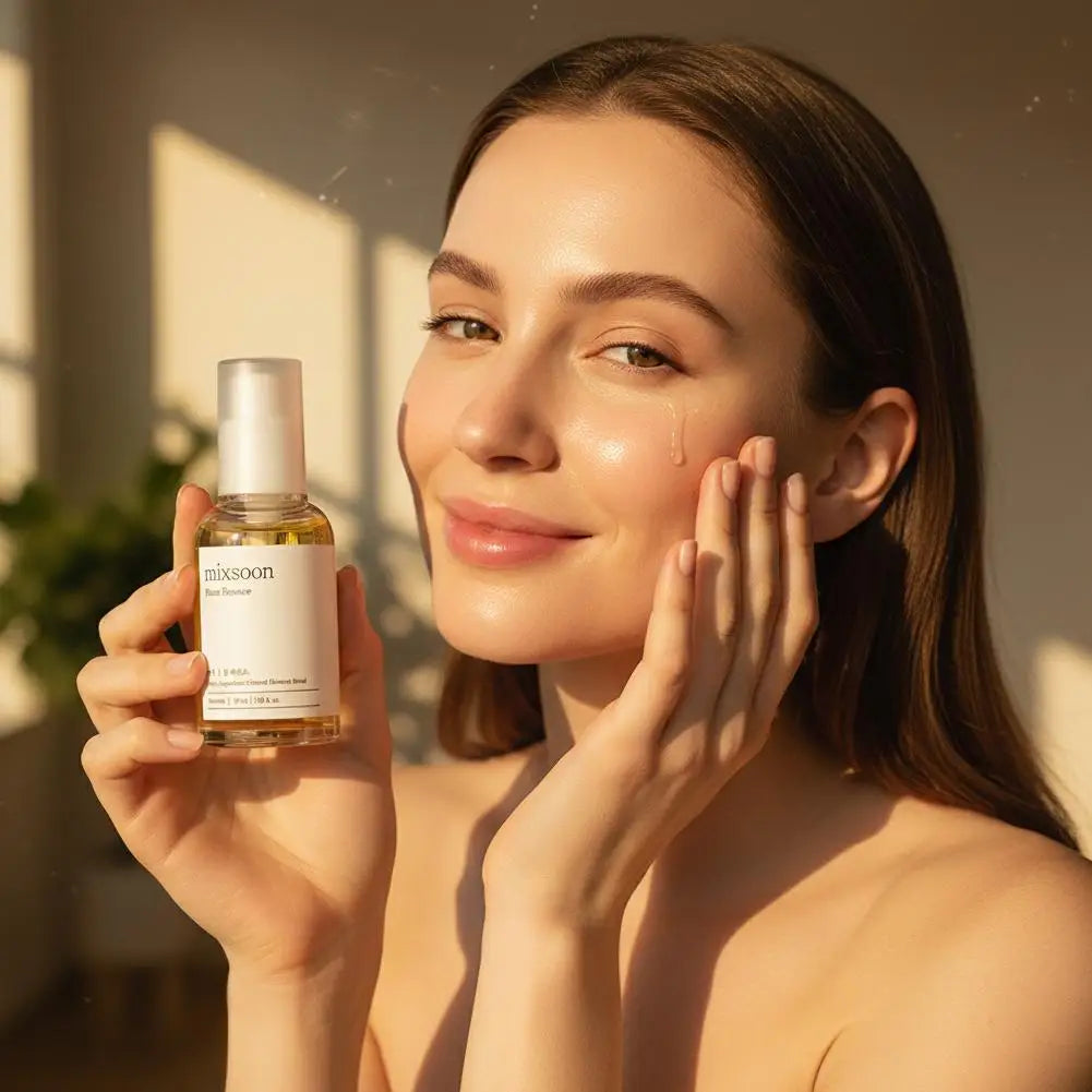 Mixsoon Set Bean Cream SPF50 Sunscreen Centella Cleanser, Soy Extract Hydrating Soothing Nourishing Skin Care