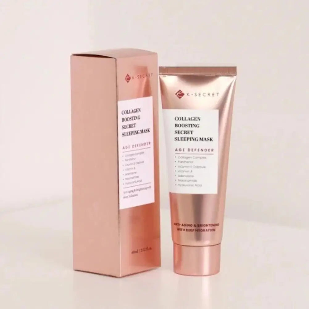 K-SECRET Korean Deep Collagen Mask Peel Off Mask Face Anti Wrinkle Lifting Skin Care Masks Pack Night Wrapping  Overnight Skin