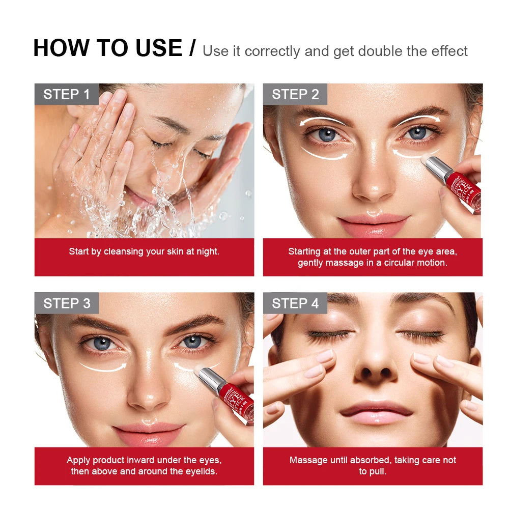 Retinol eye cream stick for targeted under‑eye repair.