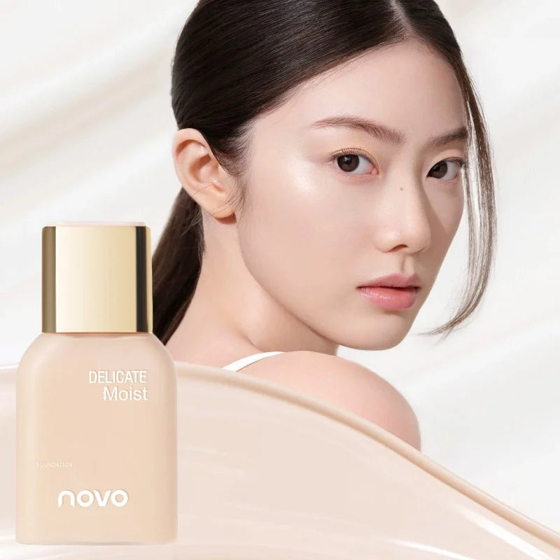 Smooth Liquid Foundation – Moisturizing, Oil‑Control & Waterproof