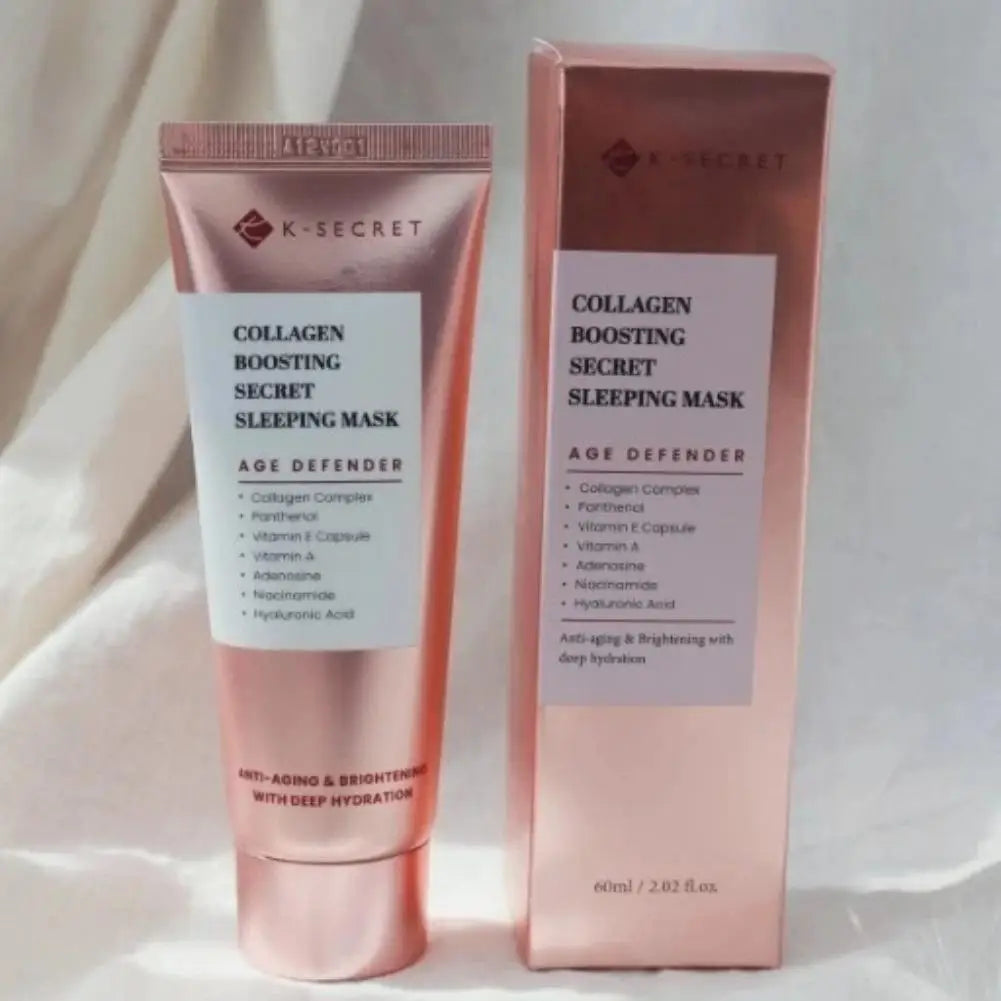 K-SECRET Korean Deep Collagen Mask Peel Off Mask Face Anti Wrinkle Lifting Skin Care Masks Pack Night Wrapping  Overnight Skin