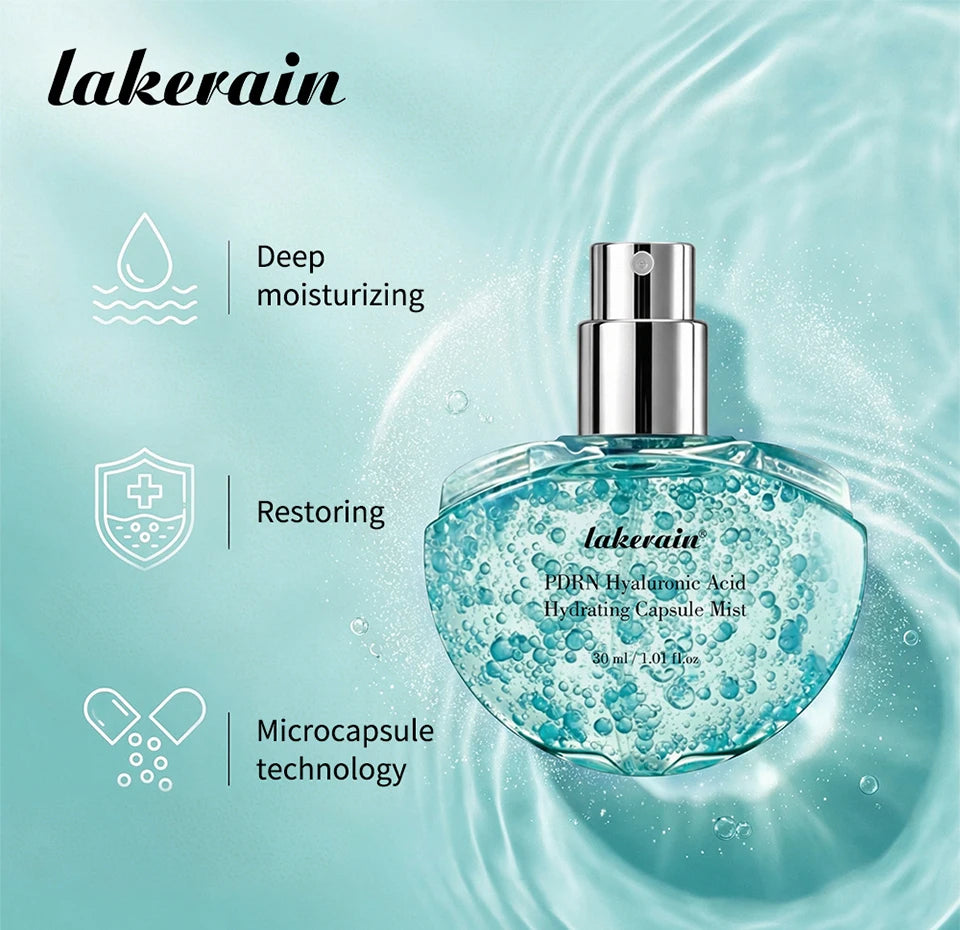 PDRN Collagen Glow Facial Serum Spray Instant Plumping Firming Deep Moisture Hydrating Face Mist  Korean Skincare
