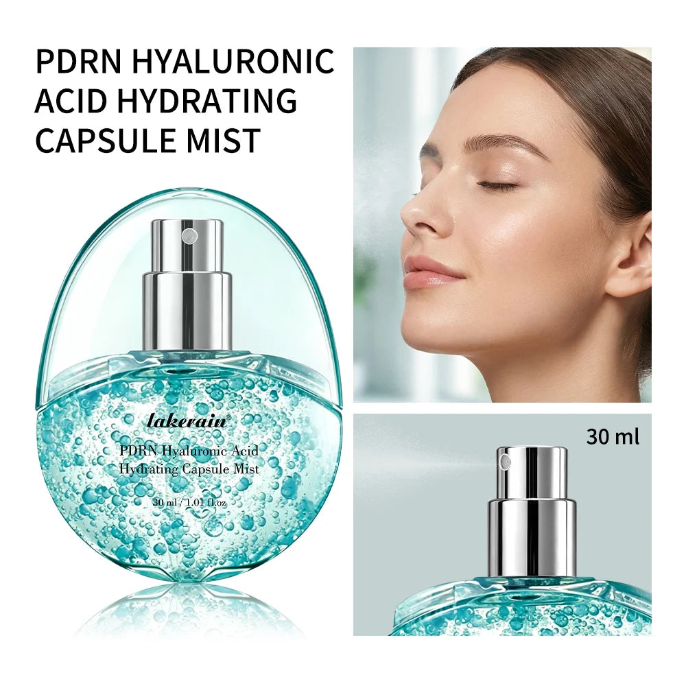 PDRN Collagen Glow Facial Serum Spray Instant Plumping Firming Deep Moisture Hydrating Face Mist  Korean Skincare