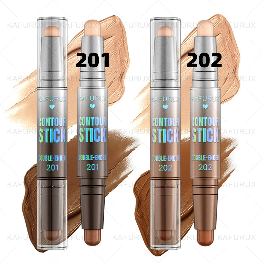 Dual‑Ended Contour Stick – Seamless Sculpting & Concealer for Flawless Definition