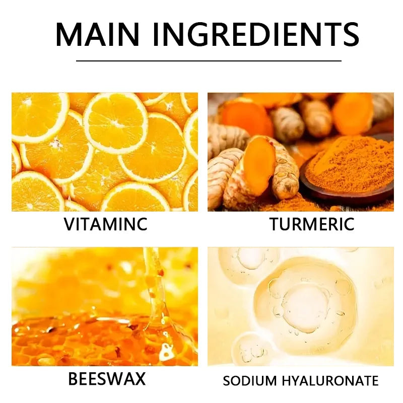Vitamin C & Turmeric Hand Wax Mask – Smoothing, Brightening & Deep‑Cleansing Treatment for Hands and Feet.