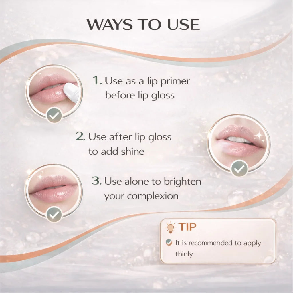 Dark Lip Brightening Cream 20ml/0.67fl oz Gentle Hydrating Lip Care Balm Unisex Lip Primer Lip Tone Enhancer Moisturizing Daily