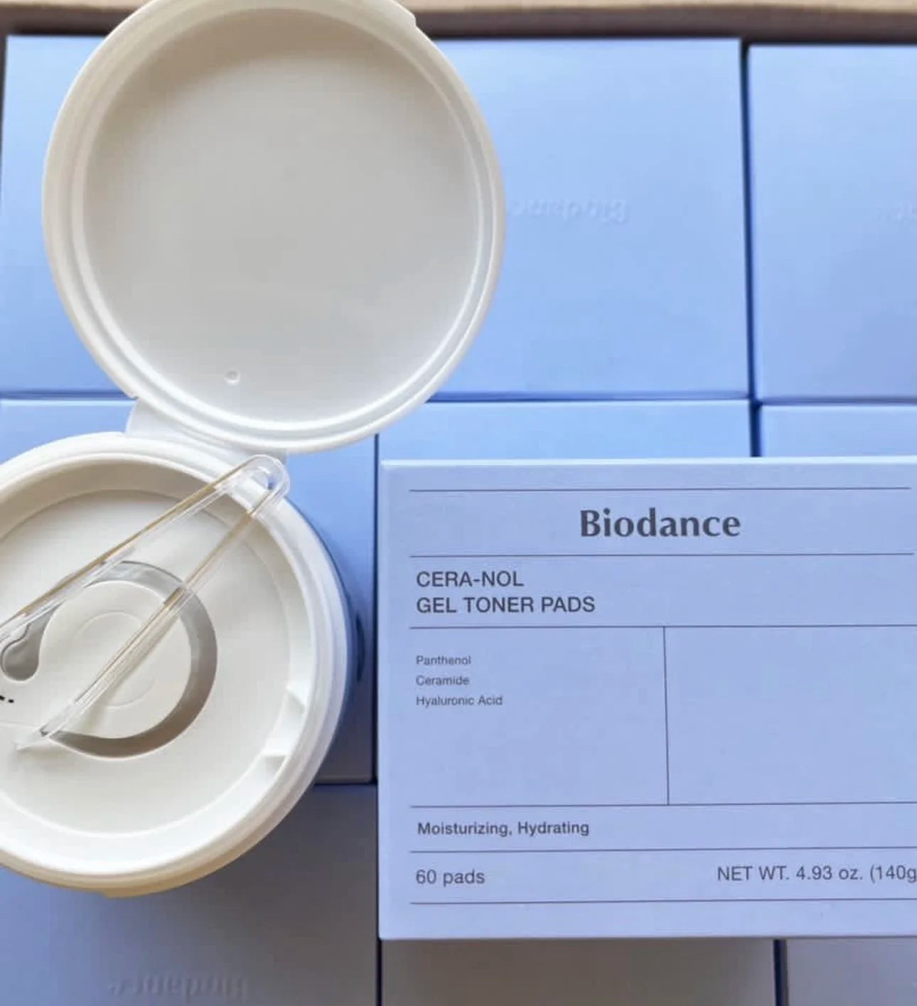 Biodance Collagen Gel Toner Pads – Hyaluronic Acid Hydration & Nicotinamide Whitening Care