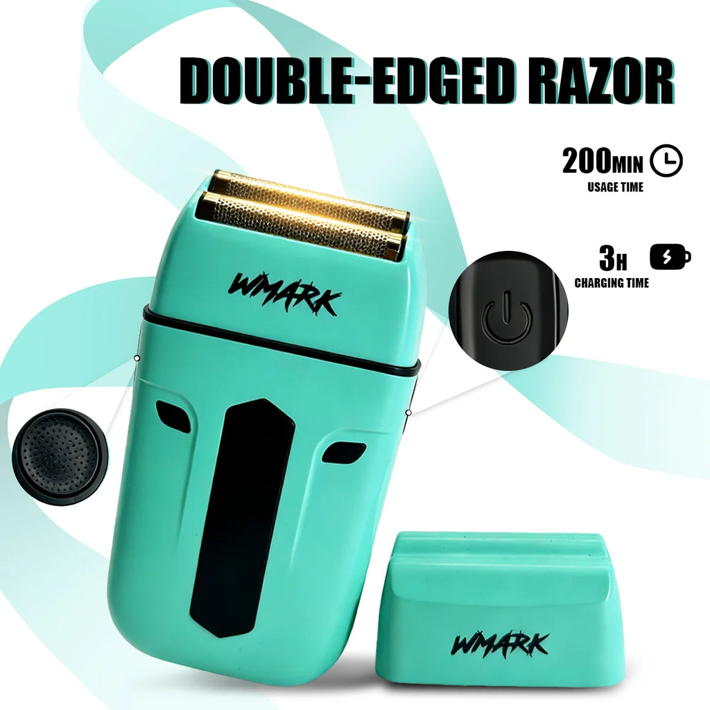 WMARK Professional Hair Trimmer 5 in 1 Barber KIT Shaver Hair Dryer and Spray Bottle Handheld Gift Box Trimmer for Men NG-8637