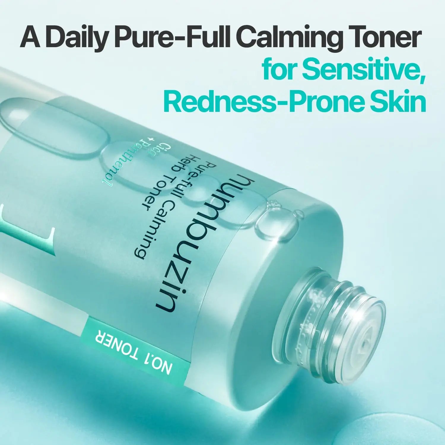 numbuzin No.1+SerumSheet Mask+Calming Herb Toner Soothing Hydrating Centella Controls Excess Oil Reduces Redness Care Skin