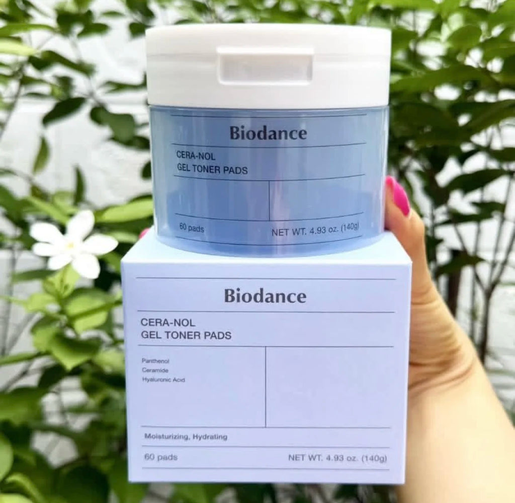 Biodance Collagen Gel Toner Pads – Hyaluronic Acid Hydration & Nicotinamide Whitening Care
