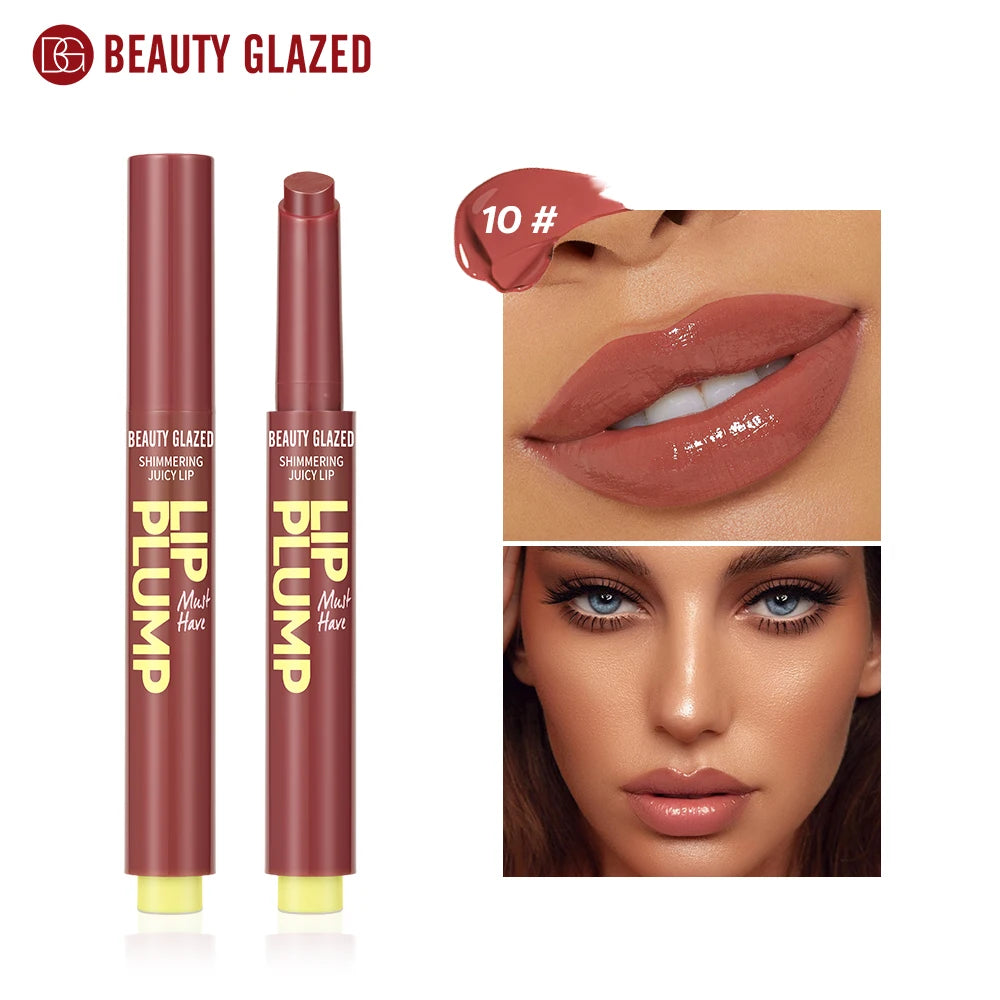 Beauty Glazed 12 Color Shimmering Juicy Lipstick