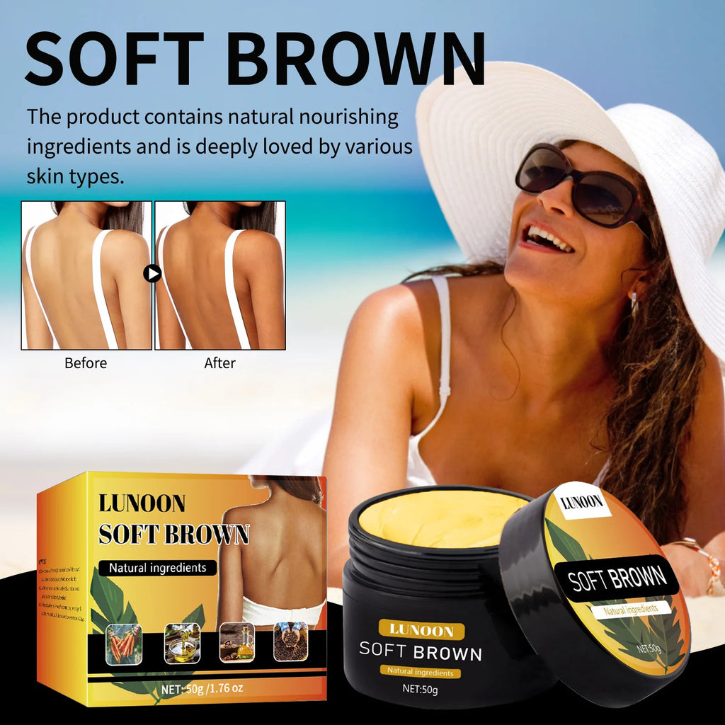 Self‑Tanning & Suntan Shield Cream – Long‑Lasting Face & Body Bronzer for a Natural Sun‑Kissed Glow