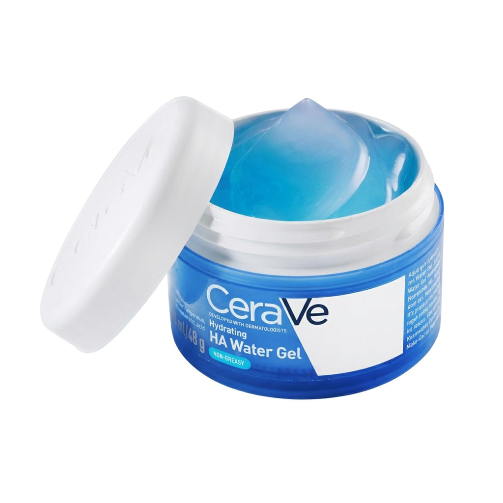 Hydrating Hyaluronic Acid Water Gel Moisturizer for Face, 1.7Oz