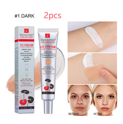 Moisturizing Correcting CC Cream – Long‑Lasting, Waterproof & Skin‑Protecting.