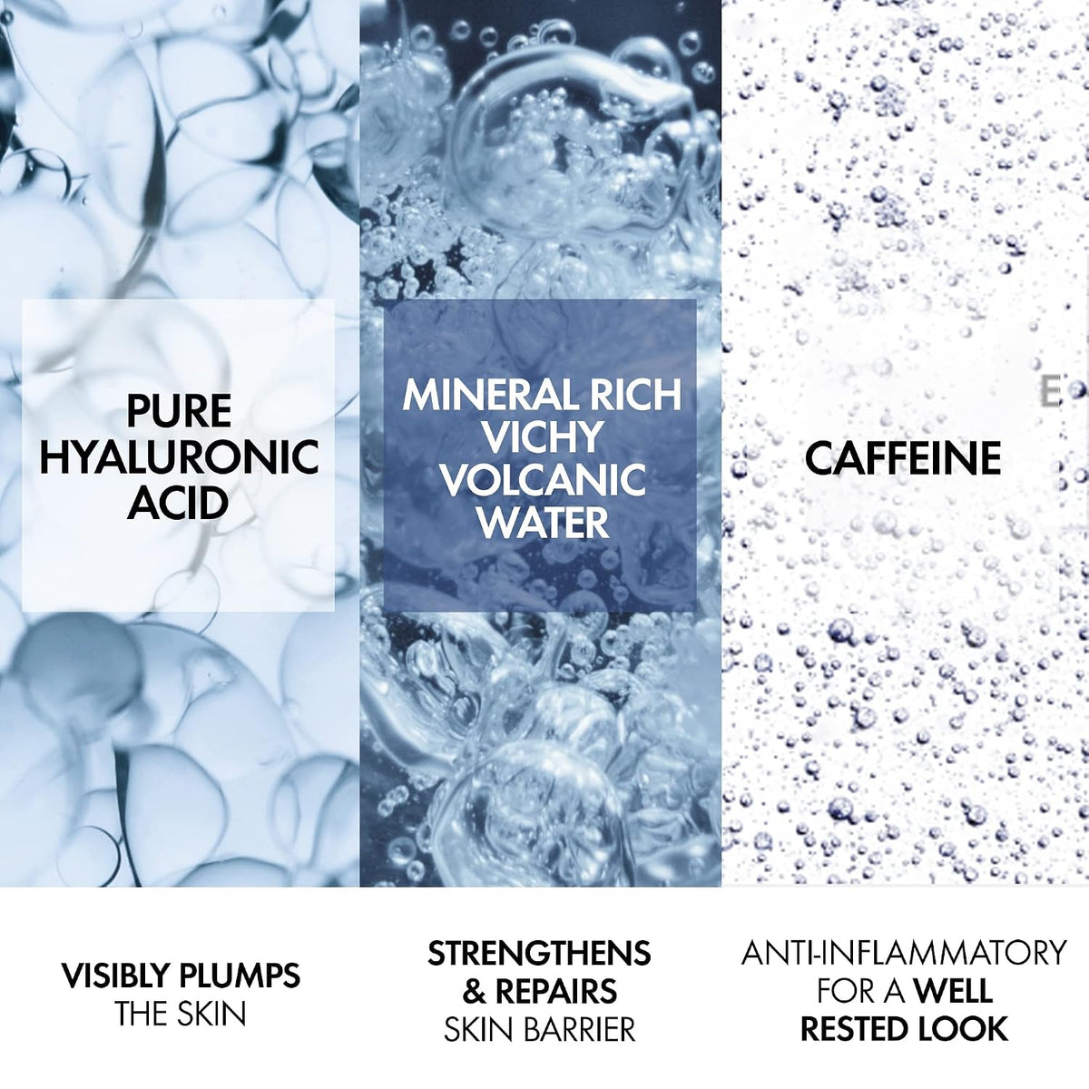 Vichy Mineral 89 Eye Serum, Hyaluronic Acid and Caffeine Eye Cream